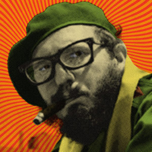 chucksperry200913 Fidel • Silkscreen on Canvas • 18x18, Edition of 13