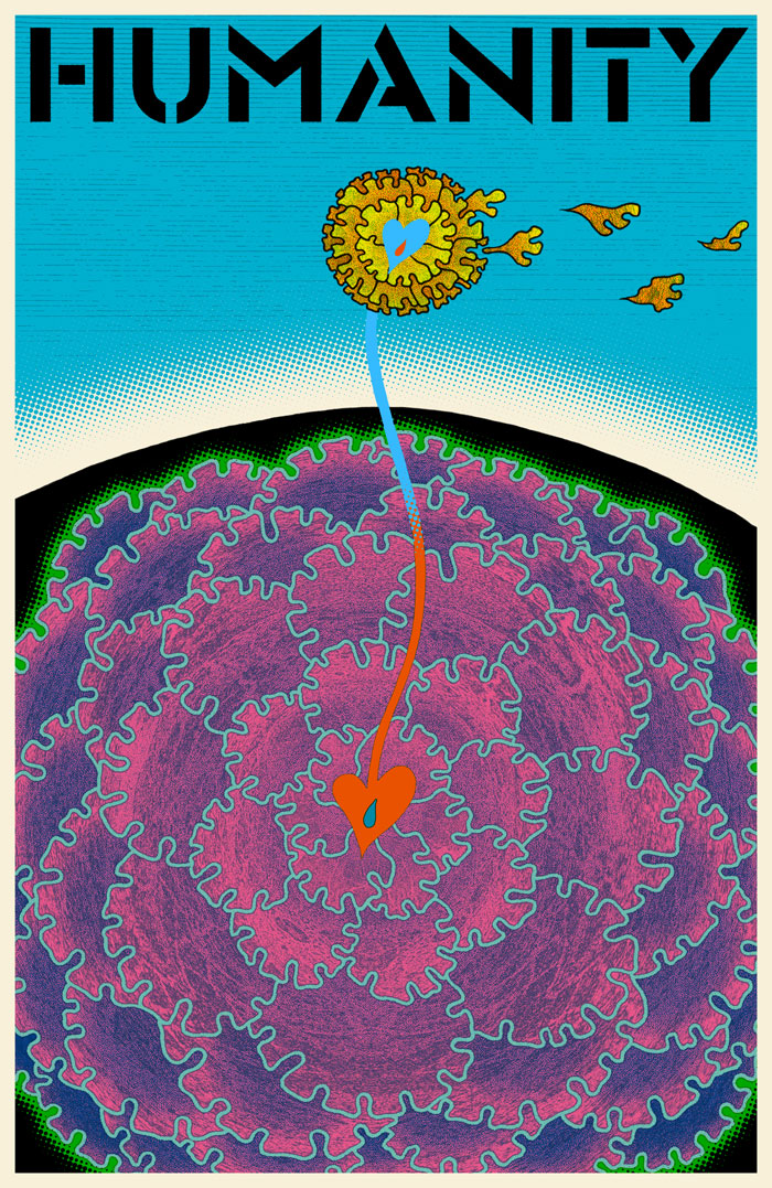 Humanity Art Print Release LA vs. War Chuck Sperry