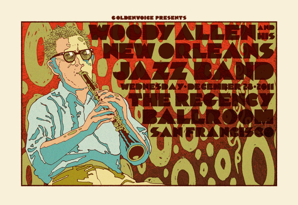 Woody Allen and his New Orleans Jazz Band at the Regency SF Chuck Sperry