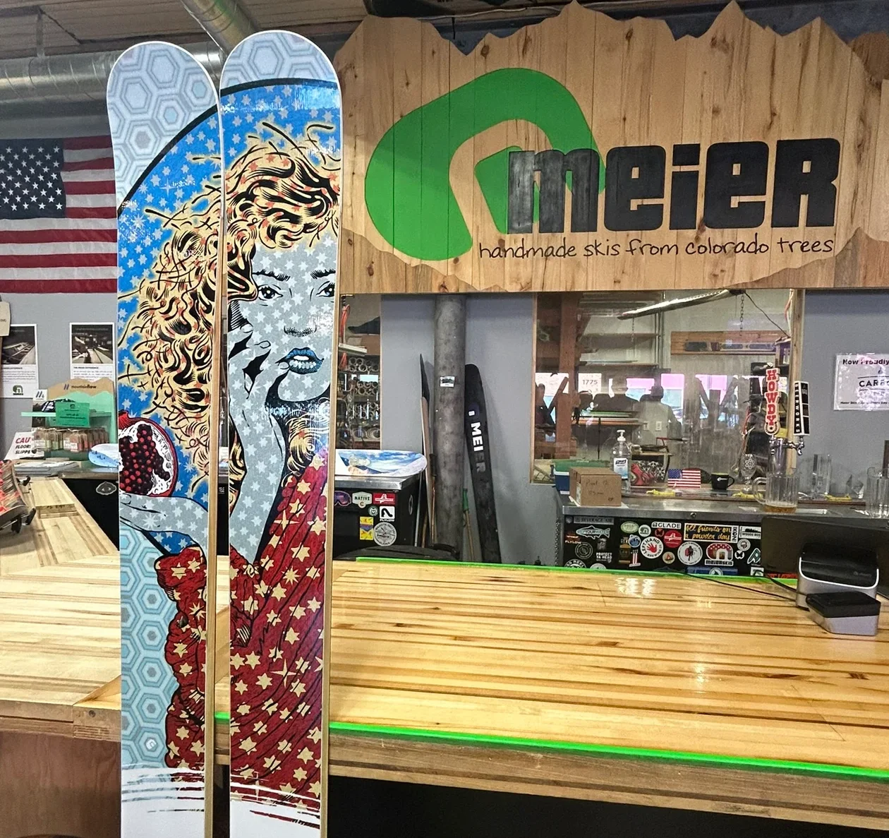 Sperry’s “Winter Lady” Release On Meier Skis Chuck Sperry